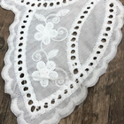 Embroidery Hollow Perforated Pure Cotton Collar Lace Pattern False Collar Wedding Dress DIY Accessories