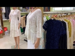 3CM Κεντημένη Νυφική Δαντέλα Αφρικανική Δίχτυ Νάιλον / Πολυεστέρας