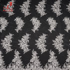 3D Floral Stretch Wedding Bridal Embroidered Tulle Lace Fabric By The Yard